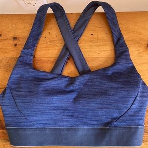 Patagonia Switchback Sports Bra, size xs, color: dolomite blue